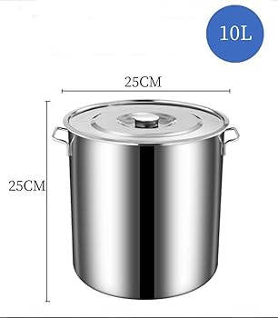 Amazon | 6L-60L寸胴鍋 電磁調理器 ガスコンロ保存容器 高速熱伝導