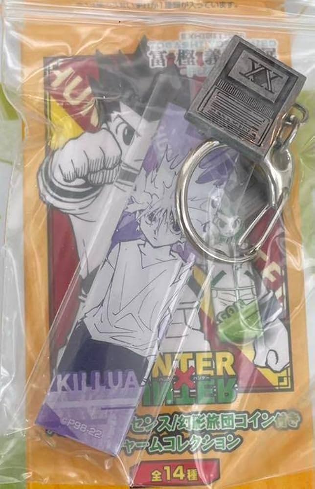 Amazon.co.jp: 冨樫義博展 ハンターハンター ライセンス 旅団 チャーム