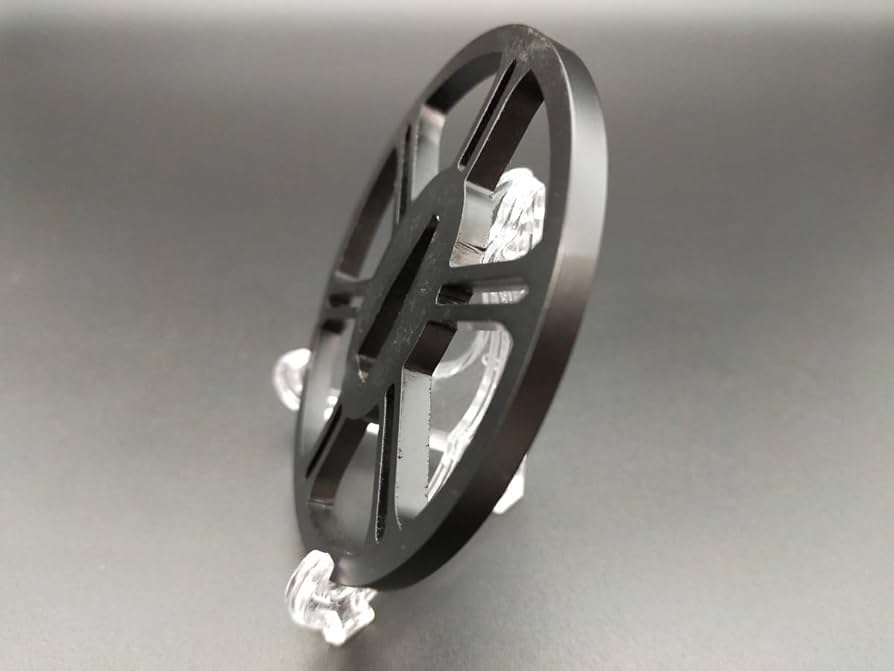 Amazon.co.jp: A09 刀鍔 車輪の図 鉄地 透かし 日本刀装具 鍔 厚さ5MM