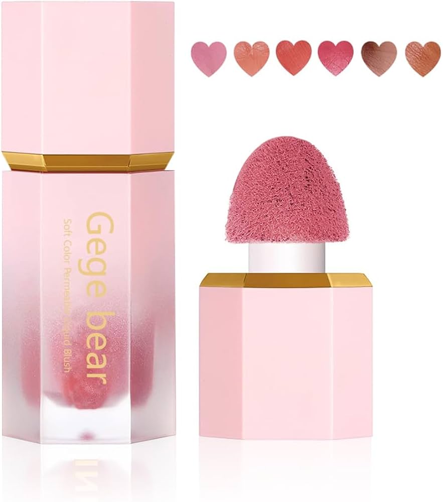 Amazon | チーク ロマンティック リキッドチーク 6カラー 06#コーラル