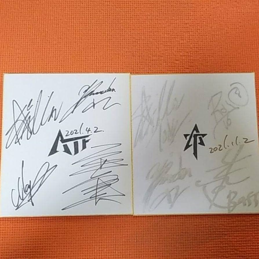 Amazon.co.jp: LOUDNESSラウドネス直筆サイン色紙（ATF）2021年高崎晃