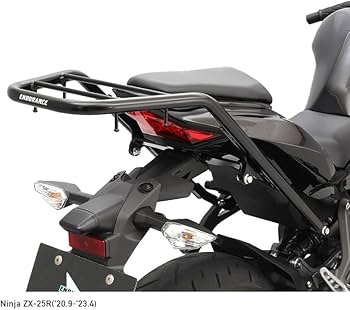 Amazon | エンデュランス バイク リアキャリア (ブラック) Ninja ZX