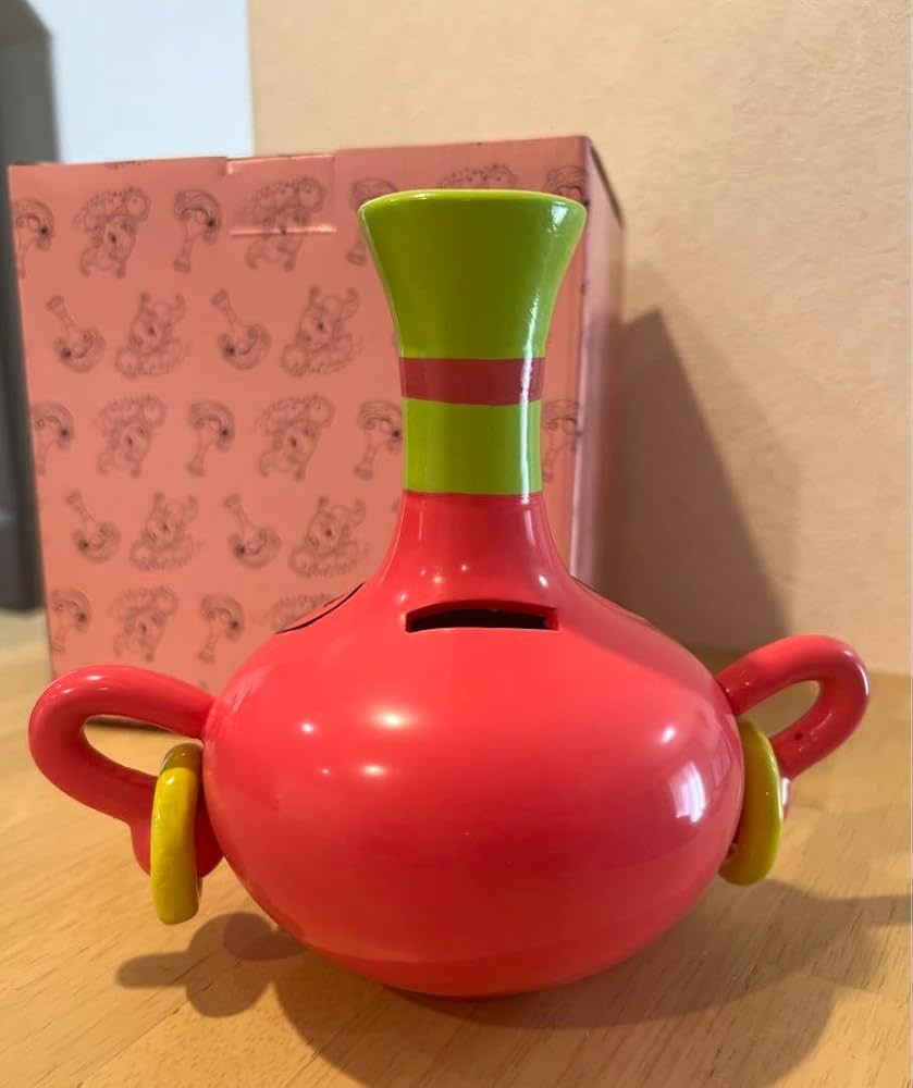 Amazon.co.jp: ハクション大魔王 あくびちゃん 壺型 貯金箱 : おもちゃ