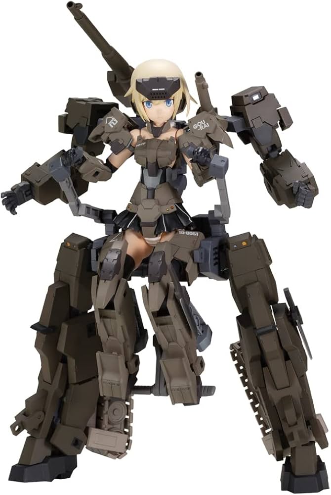 Amazon.com: Frame Arms Girl Figurine Plastic Model Kit Gourai-Kai