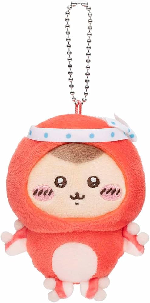 Amazon.co.jp: ちいか たこイカくじD賞 くりまんじゅう マスコット