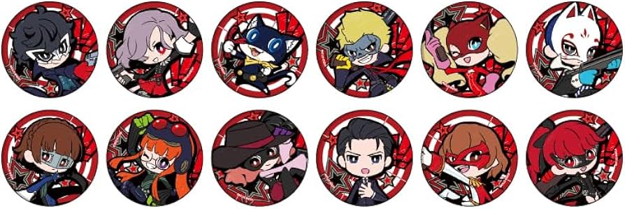 Amazon.co.jp: ペルソナ5 タクティカ 01 [グラフアートイラスト] 缶