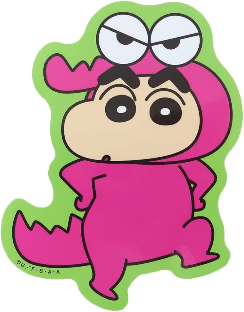 Amazon | クレヨンしんちゃん[ビッグシール]アウトドアステッカー