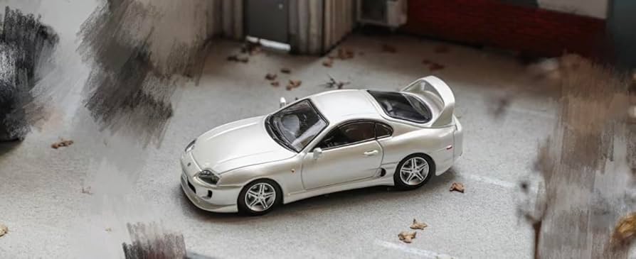 Amazon | 1/64 Fuji トヨタ スープラ Supra RZ Mk4 A80 JZA80 Bomex V1