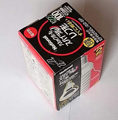 Amazon | パナソニック 電球形蛍光灯 レフ形 電球100Wタイプ 電球色