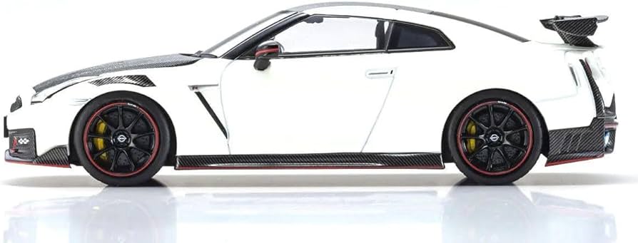 Amazon | 京商オリジナル 1/43 日産 GT-R ニスモ 2024 ホワイト 完成品