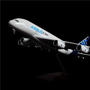 Amazon | 24時間 1:160スケール 飛行機キット A380 模型飛行機