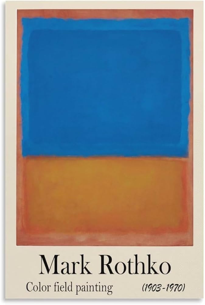 Amazon.co.jp: 有名なマーク・ロスコのポスターと版画 アブストラクト