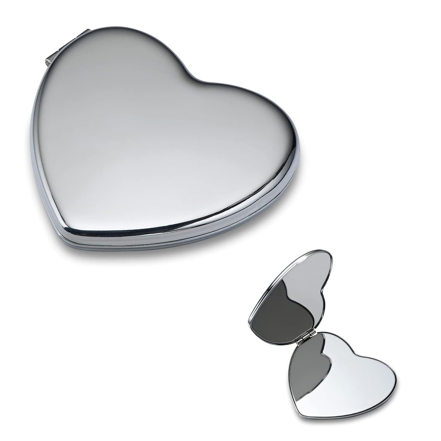 Amazon.co.jp: ハート形 コンパクトミラー 手鏡 ハート形 おしゃれ