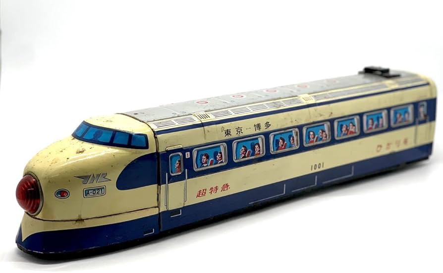 Amazon.co.jp: ブリキ 新幹線 ひかり号 東京 博多 超特急 A-021 超特急