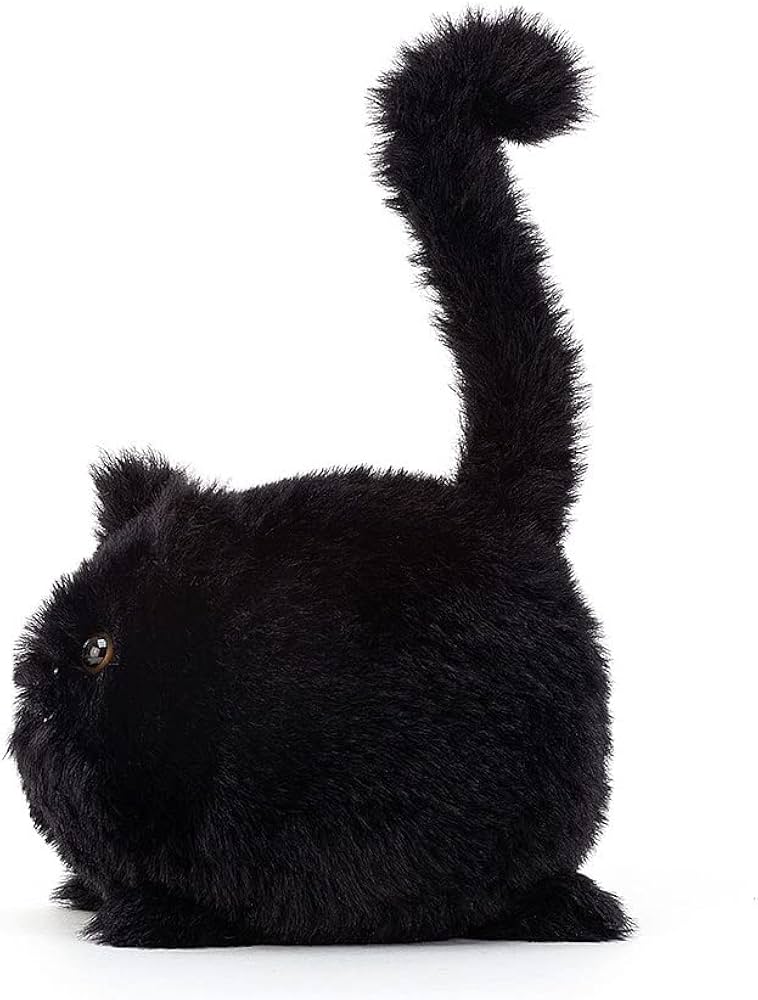 Jellycat Kitten Caboodle Black Stuffed Animal : Amazon.sg: Toys
