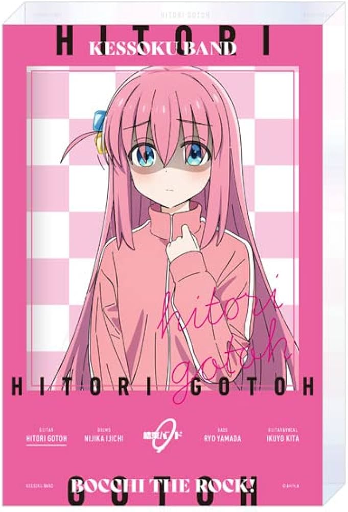 Amazon.co.jp: ぼっち・ざ・ろっく！ アクリルブロック[後藤ひとり