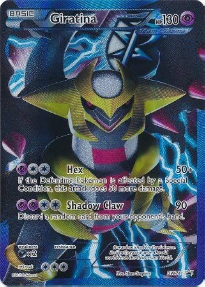 Pokemon - Giratina (BW74) - BW Black Star Promos - Holo: Amazon.de
