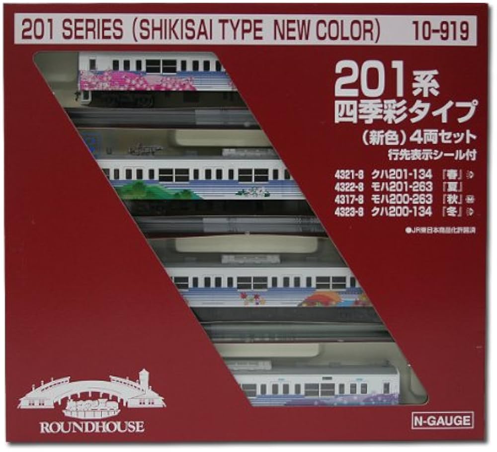 Amazon.co.jp: 【KATO・カトー】鉄道模型Nゲージ201系 四季彩タイプ(新