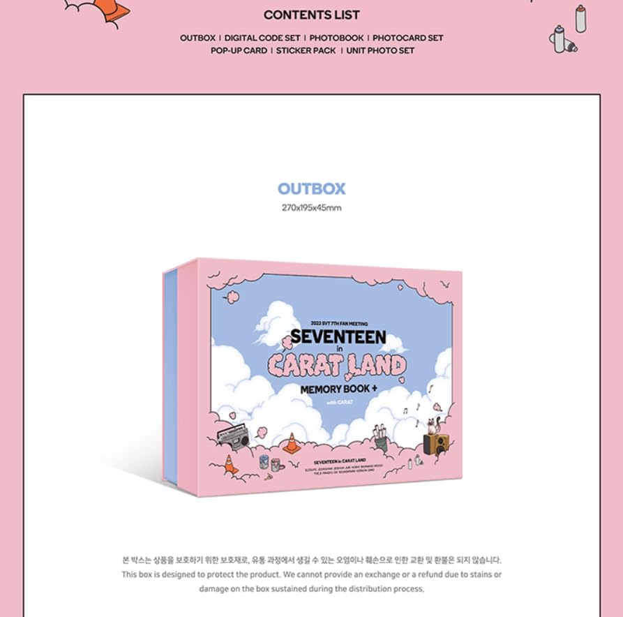 Amazon.com: SEVENTEEN 2023 SVT 7th Fan Meeting [ SEVENTEEN in