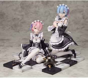 Amazon | Re:ゼロから始める異世界生活 レム ラム フィギュア 電撃