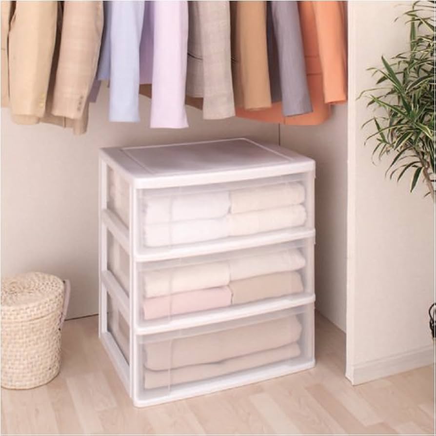 Amazon｜アイリスオーヤマ チェスト 3段 届いてすぐ使える完成品