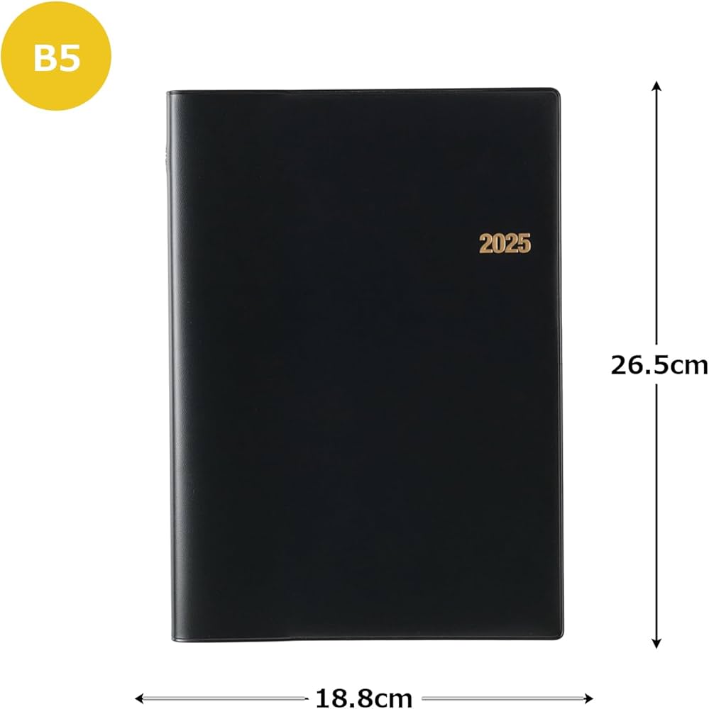 Amazon.co.jp: 能率 NOLTY 手帳 2025年 4月始まり B5 ウィークリー