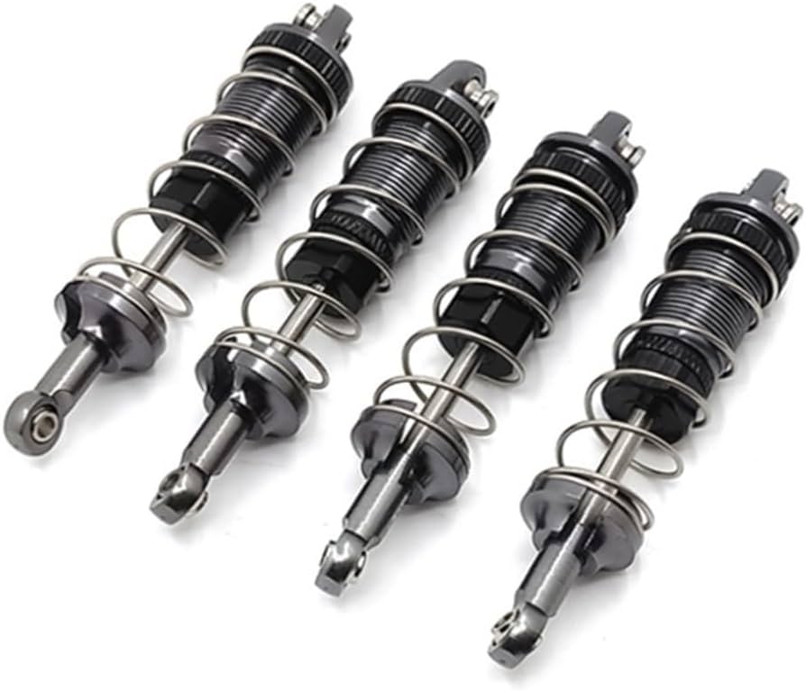 Amazon.co.jp: 4 個メタルオイルショックアブソーバーダンパー MN128