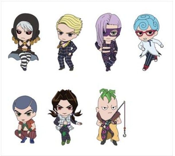 Amazon.co.jp: ジョジョの奇妙な冒険 黄金の風 ラバーストラップ