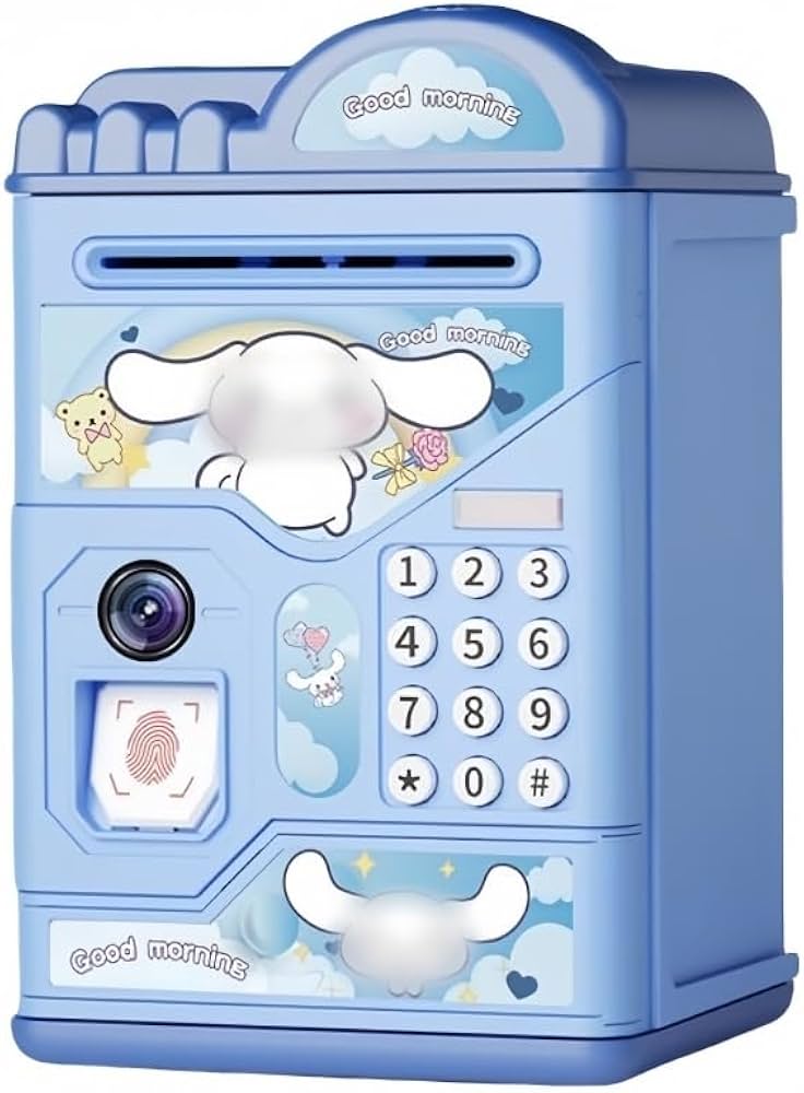 Amazon | pisipe 中国語と英語を切り替えます 電子貯金箱 お札 コイン