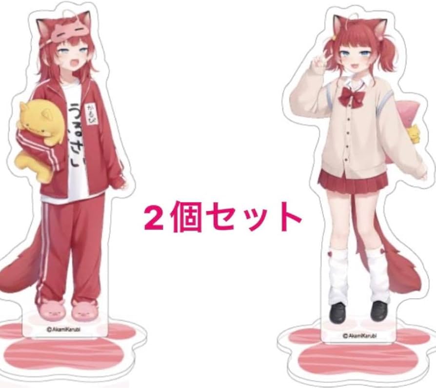 Amazon.co.jp: 赤見かるび アクスタ アクリルスタンド ファミマ : おもちゃ