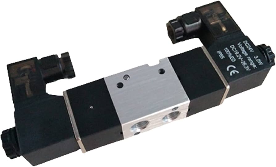 Amazon.co.jp: DINGGUANGHE 空気圧ソレノイドバルブポート1/8 1/4