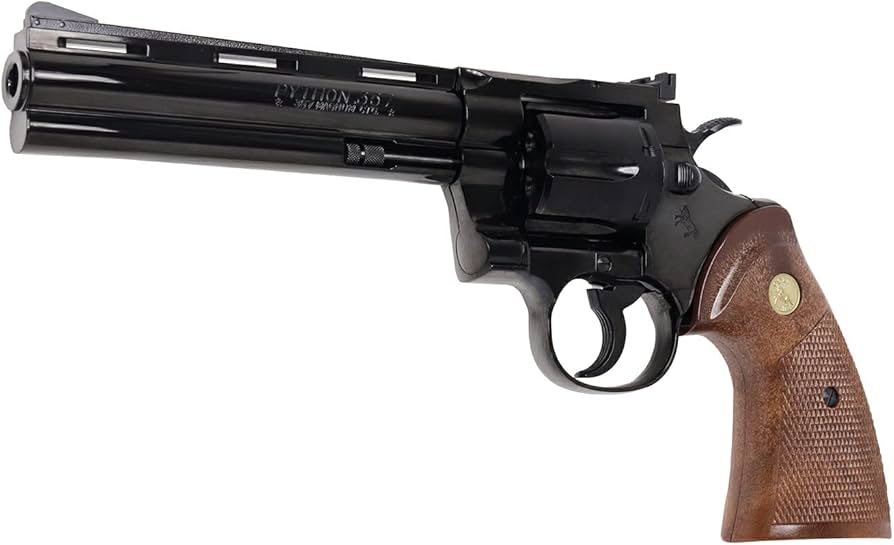 Amazon | タナカ コルトパイソン .357マグナム 6インチ Rモデル