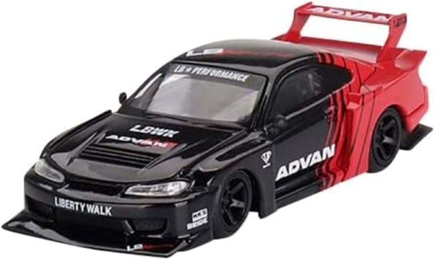 Amazon.com: Mini GT - 1999 Nissan Silvia (S15) LB-Super Silhouette