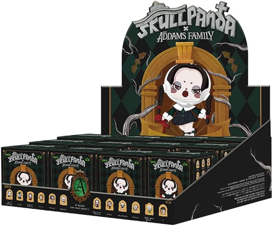 Amazon.co.jp: POP MART SKULLPANDA x THE ADDAMS FAMILY シリーズ