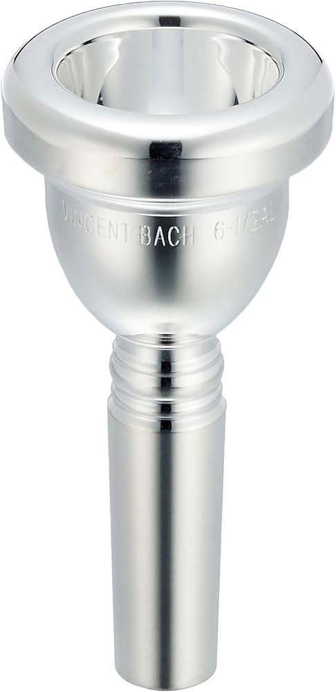 Amazon | バック Bach トロンボーン マウスピース 6 1/2AL 銀メッキ