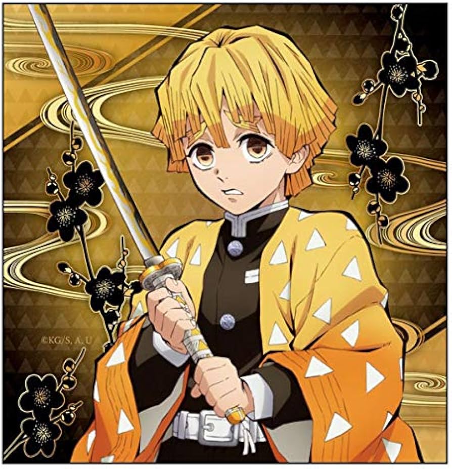 Amazon.co.jp: 鬼滅の刃 マイクロファイバー 我妻善逸 : おもちゃ