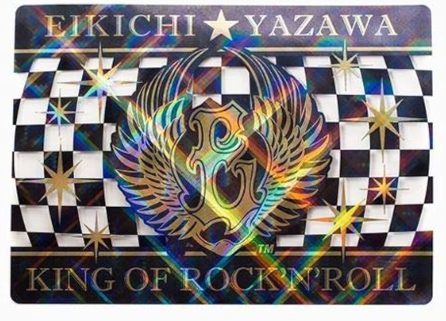 Amazon.co.jp: 矢沢永吉（EIKICHI YAZAWA） 両面ウィンドステッカー (E