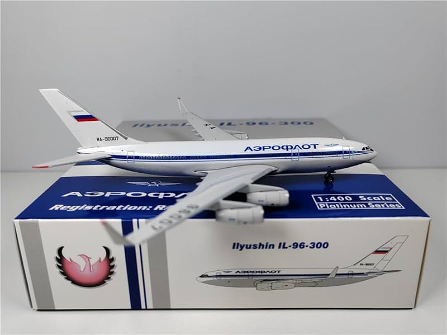 Amazon.co.jp: Phoenix 1:400 完成品 Aeroflot for ILYUSHIN IL-96-300