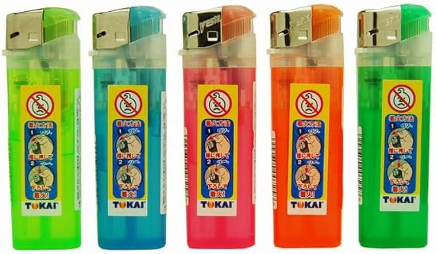 Amazon.co.jp: 東海使い捨てライター リフレ アンチャッカブル 2段階式