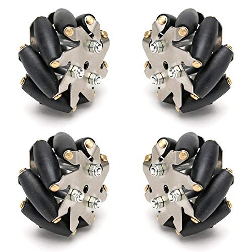 Amazon | 48mmスチールメカナムホイール4コセット (14209) [台車