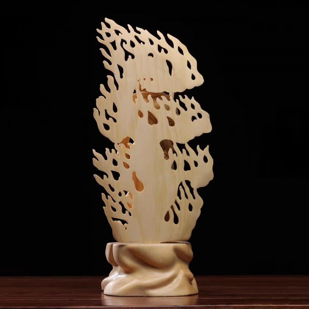 Amazon.co.jp: 修縁堂仏教美術品 大迫力 不動明王 立像 不動明王像