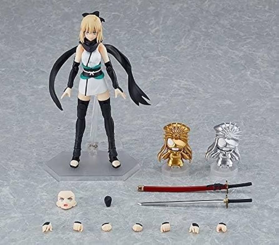 Amazon.co.jp: figma Fate/Grand Order セイバー/沖田総司 ノン