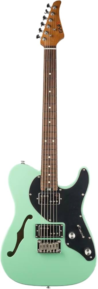 Amazon | EART E-TT72 6弦セミホロウボディ・エレキギター 多彩な演奏