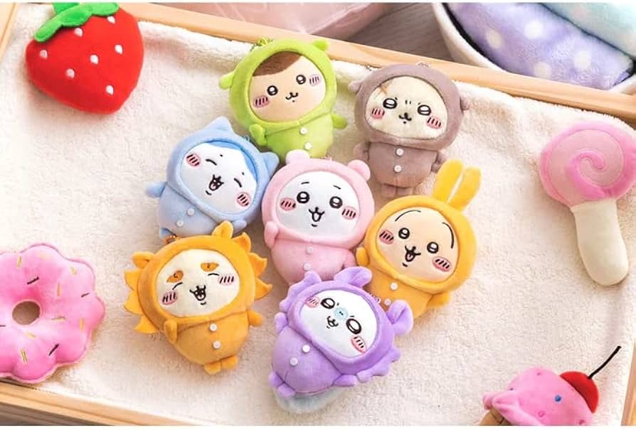 Amazon.co.jp: ちいかわ パジャマパーティーなぷちミニマスコット