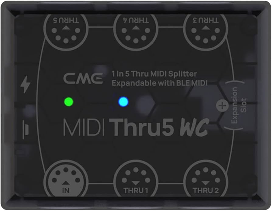 Amazon.co.jp: CME MIDI Thru5 WC - 1イン5アウトのMIDI