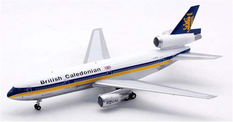 Scale Airplane Model 1:200 For British Caledonian Airways