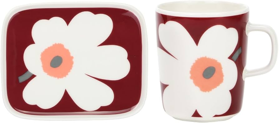 Amazon.co.jp: [マリメッコ] Unikko 60th マグカップ 250ml