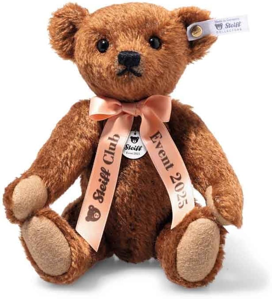 Amazon.co.jp: Steiff クラブイベントテディベア 2025年限定版, モヘア