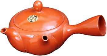 Amazon｜常滑焼 朱泥二口急須 (和食器 ポ ット 茶器 朱泥 常滑焼 茶器