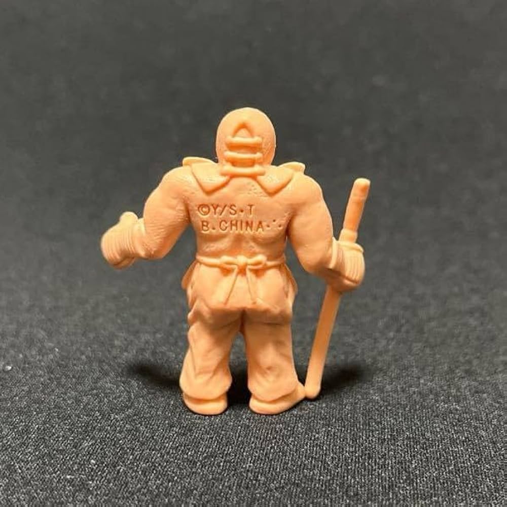 Amazon | キンケシ 復刻版1 ビッグ・ザ・武道 肌色 キン肉マン消しゴム